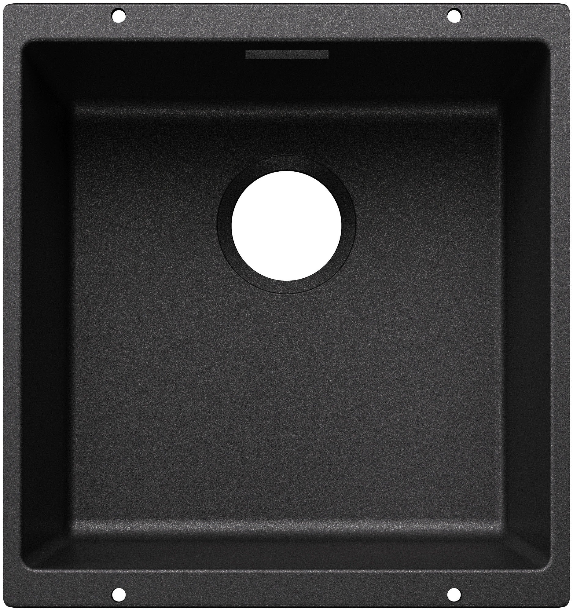 Chiuveta bucatarie Subline 400, 527789, sub blat, silgranit antracit 430 x 460 mm, Blanco